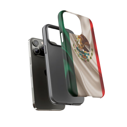 Mexico Flag Phone Case | Mexican Pride iPhone & Samsung Case | Tricolor Aesthetic Tough Protective Cover