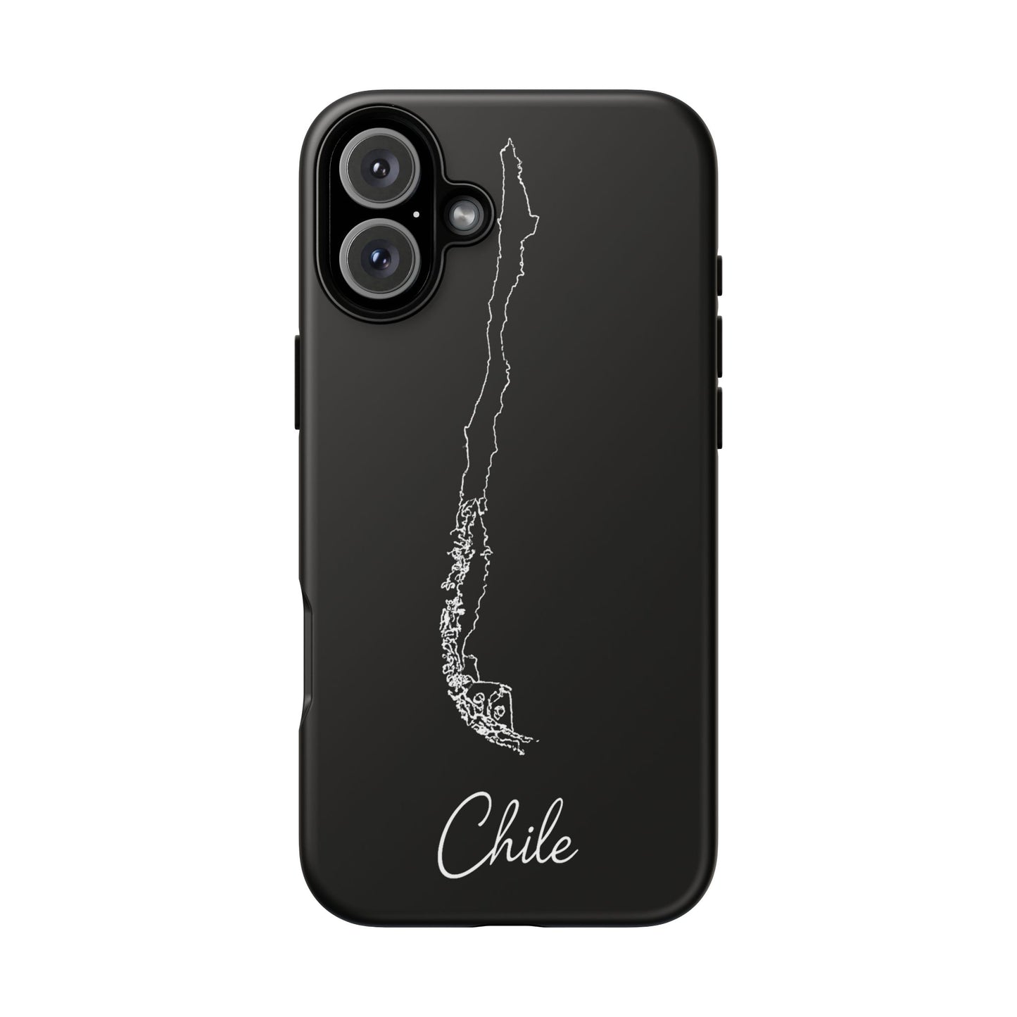 Chile Outline Phone Case – Minimal Country Map Tough Case (iPhone, Samsung, Pixel)