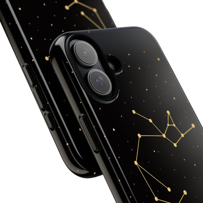 Sagittarius Zodiac Constellation Phone Case – Luxe Gold Celestial Cover