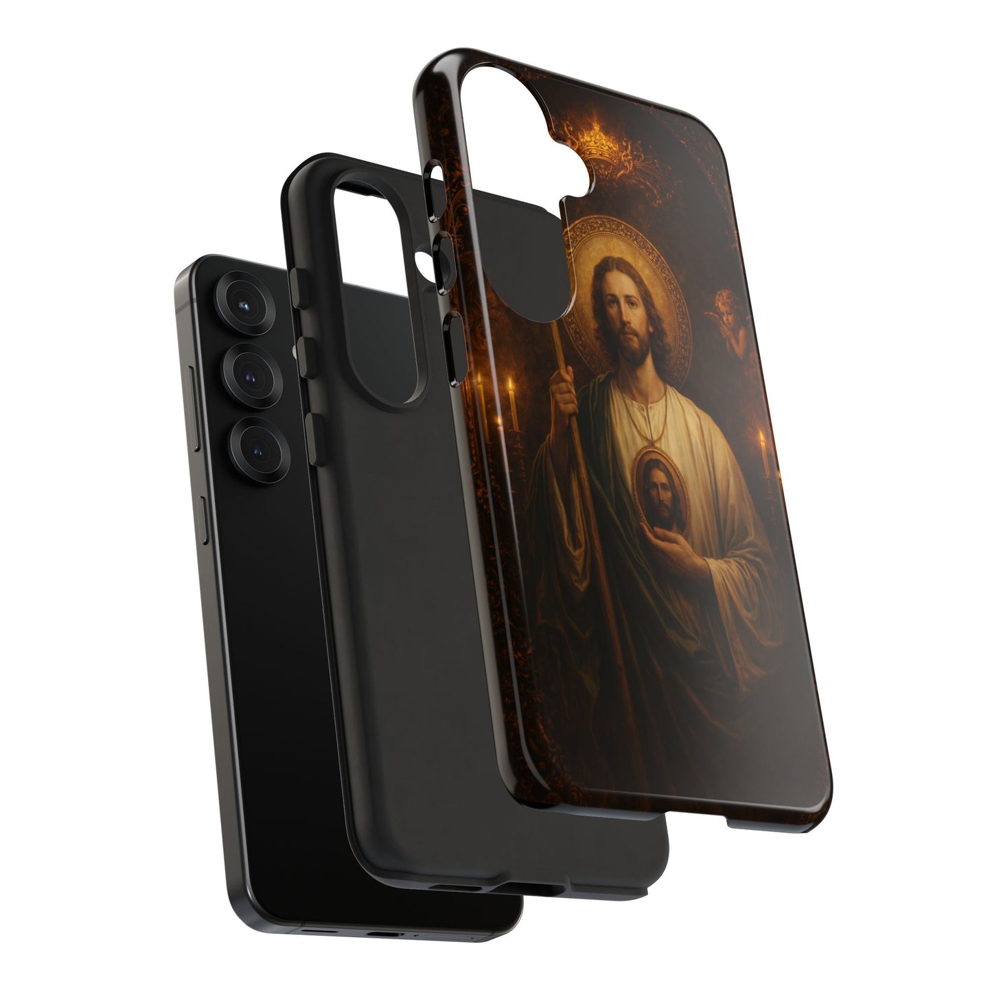 San Judas Phone Case Saint Jude Catholic Saint Religious Art Portrait Tough