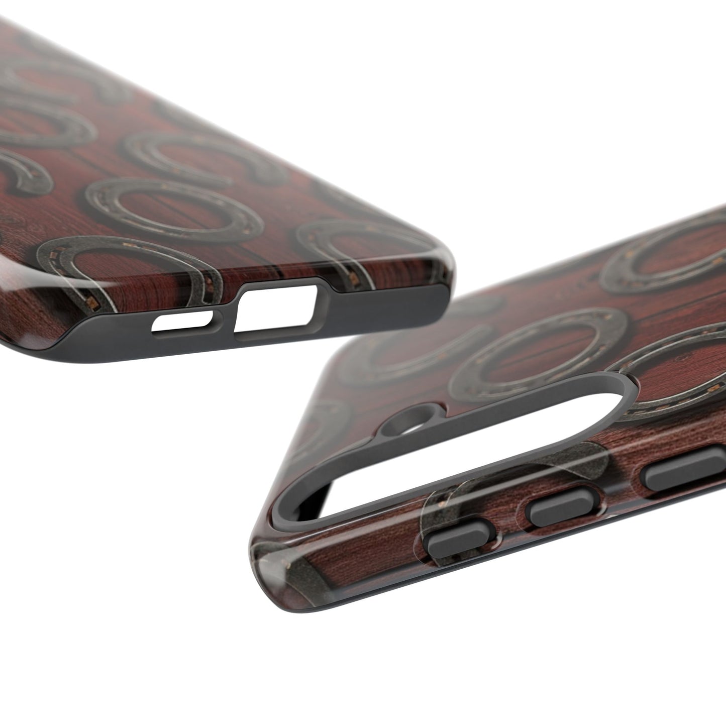 Rustic Horseshoe Western Phone Case – Cowboy Country Ranch Tough Case