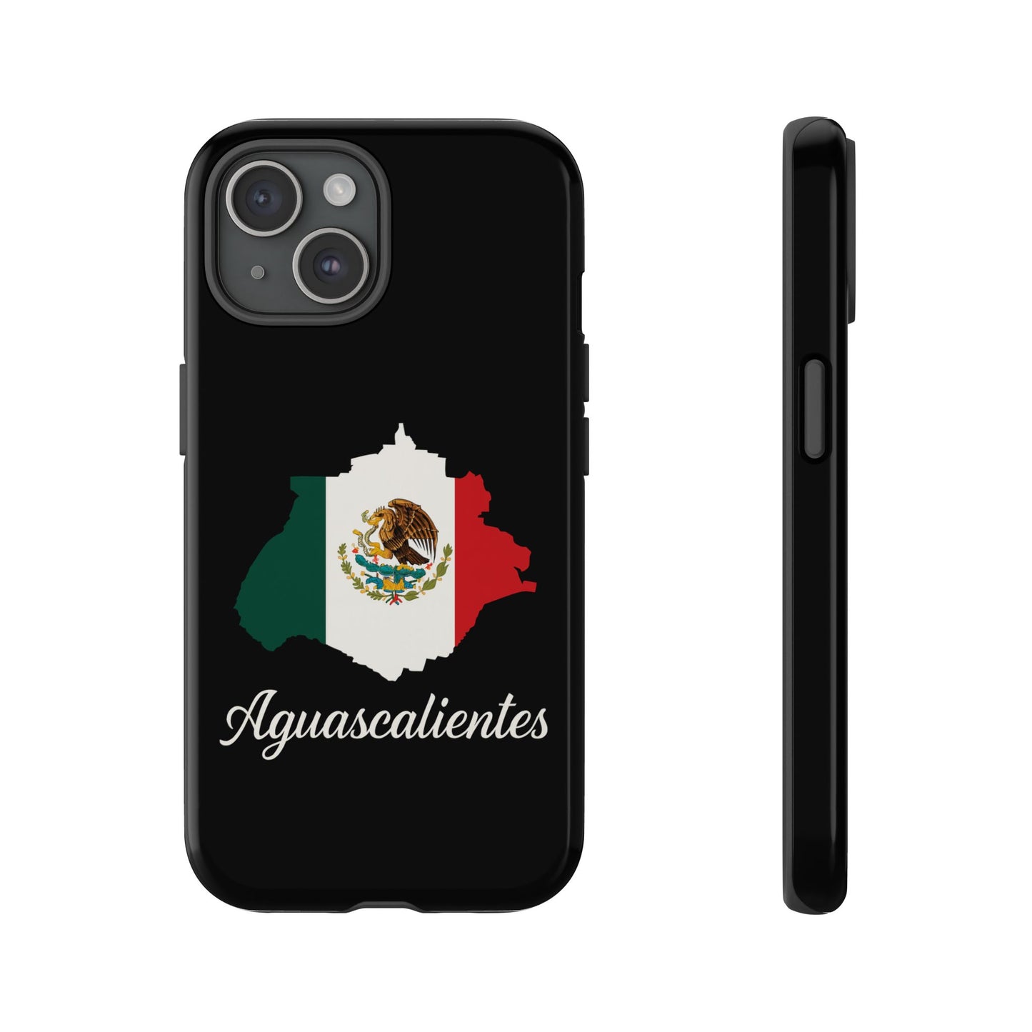 Aguascalientes Mexico Flag Map Phone Case | Mexican American Pride Tough Case for iPhone & Samsung
