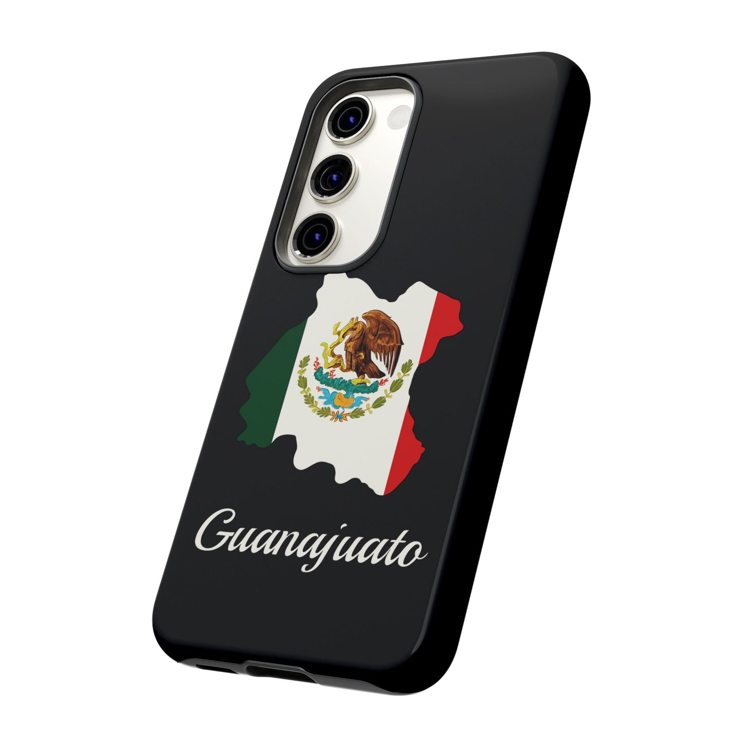 Guanajuato Mexico Flag Map Phone Case | Mexican American Pride Tough Case for iPhone & Samsung
