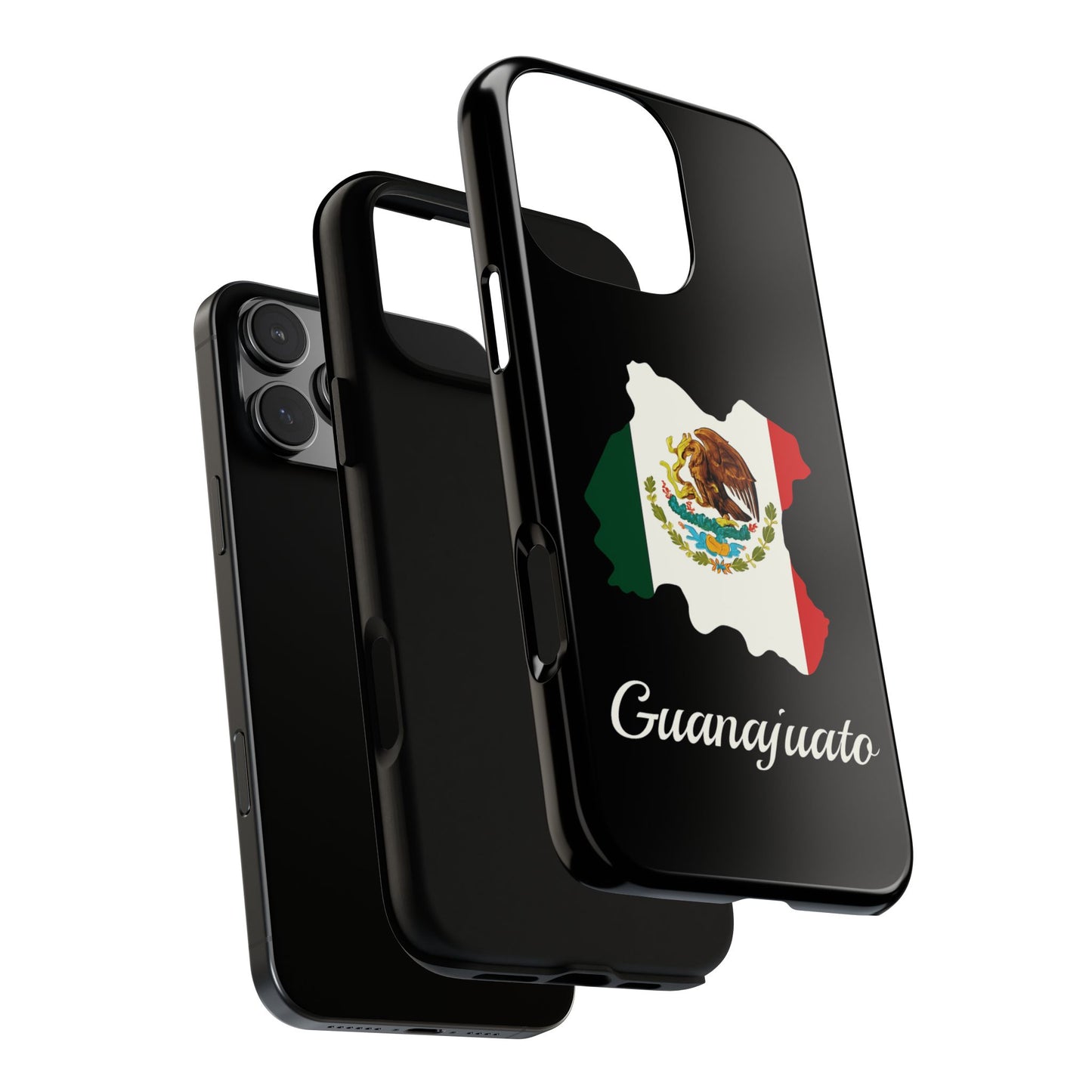Guanajuato Mexico Flag Map Phone Case | Mexican American Pride Tough Case for iPhone & Samsung