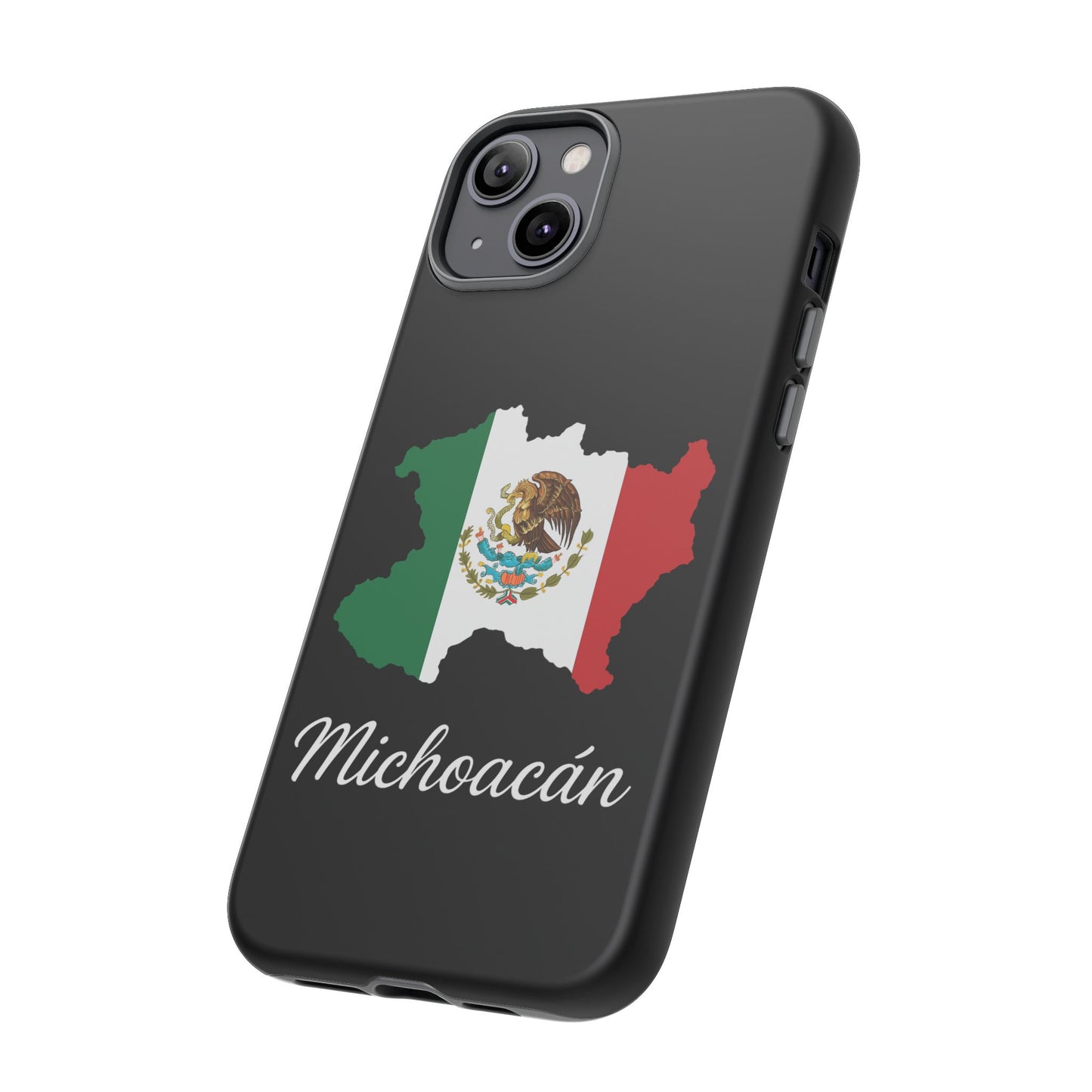 Michoacán Mexico Flag Map Phone Case | Mexican American Pride Tough Case for iPhone & Samsung