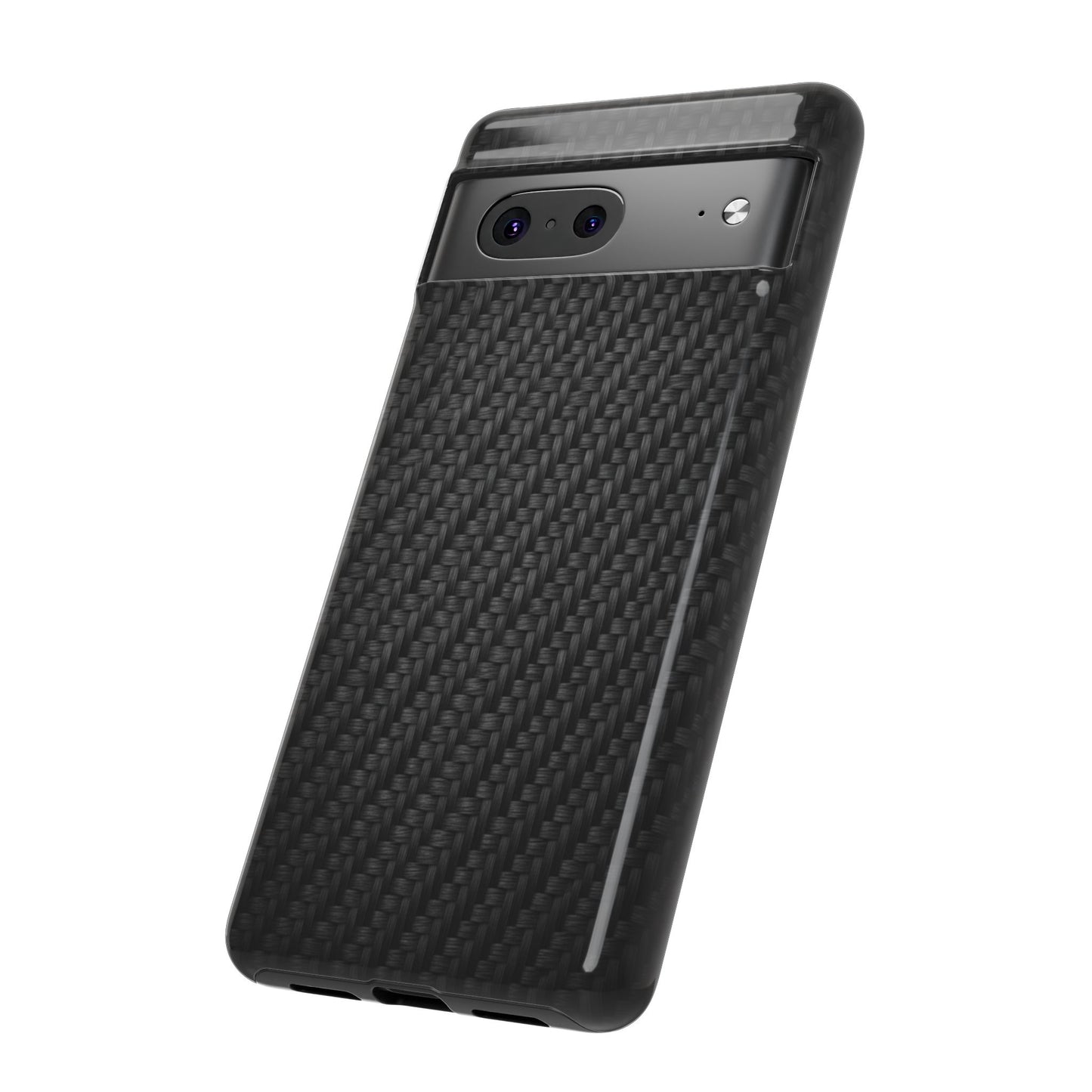 Carbon Fiber Inspired Phone Case – Rugged Slim Protective Tech Case for iPhone & Samsung