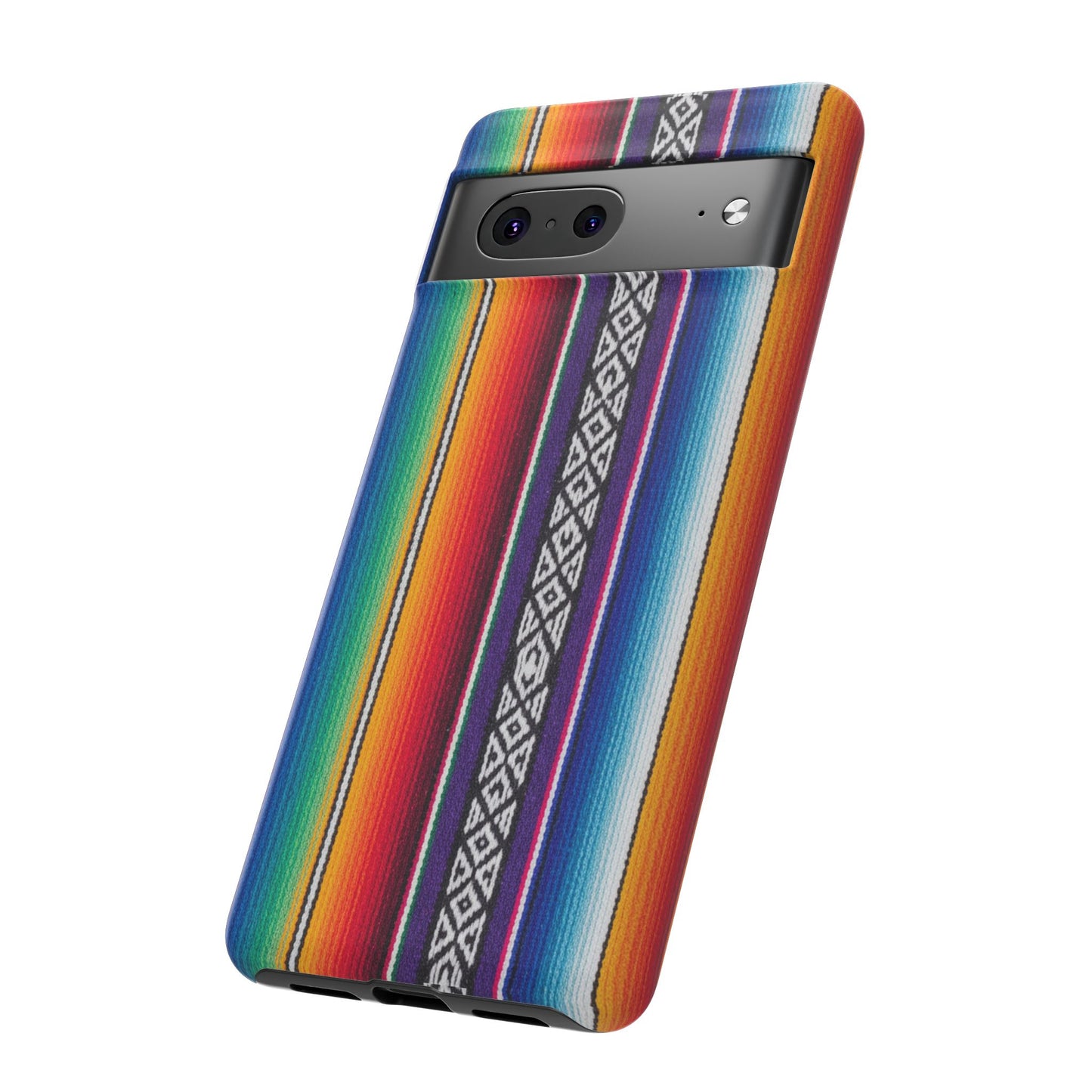 Serape Stripe Phone Case – Colorful Mexican Blanket Pattern Tough Case