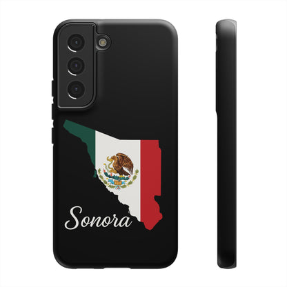 Sonora Mexico Flag Map Phone Case | Mexican American Pride Tough Case for iPhone & Samsung
