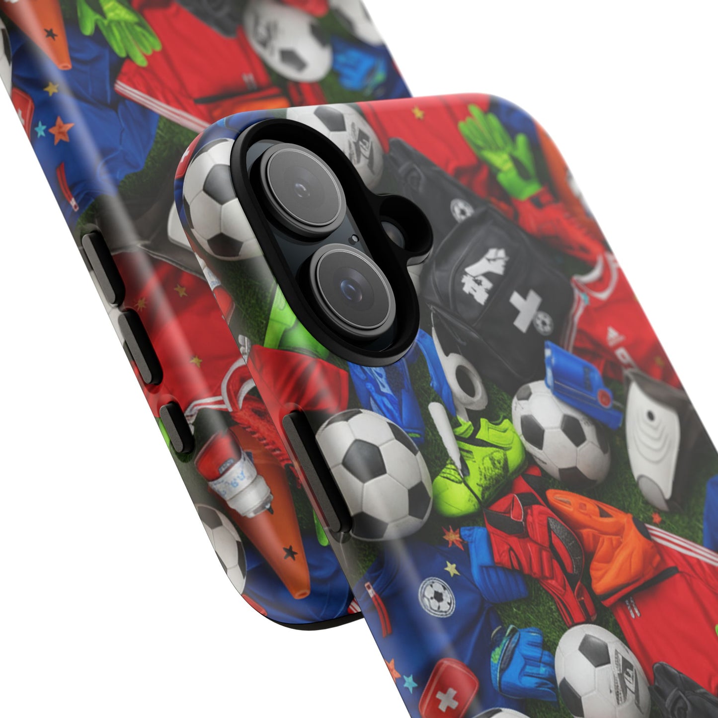 Soccer Ball Pattern Phone Case – Sports Fan Tough Protective Game Day Case