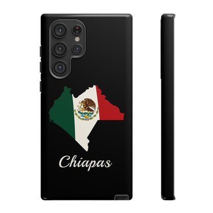 Chiapas Mexico Flag Map Phone Case | Mexican American Pride Tough Case for iPhone & Samsung