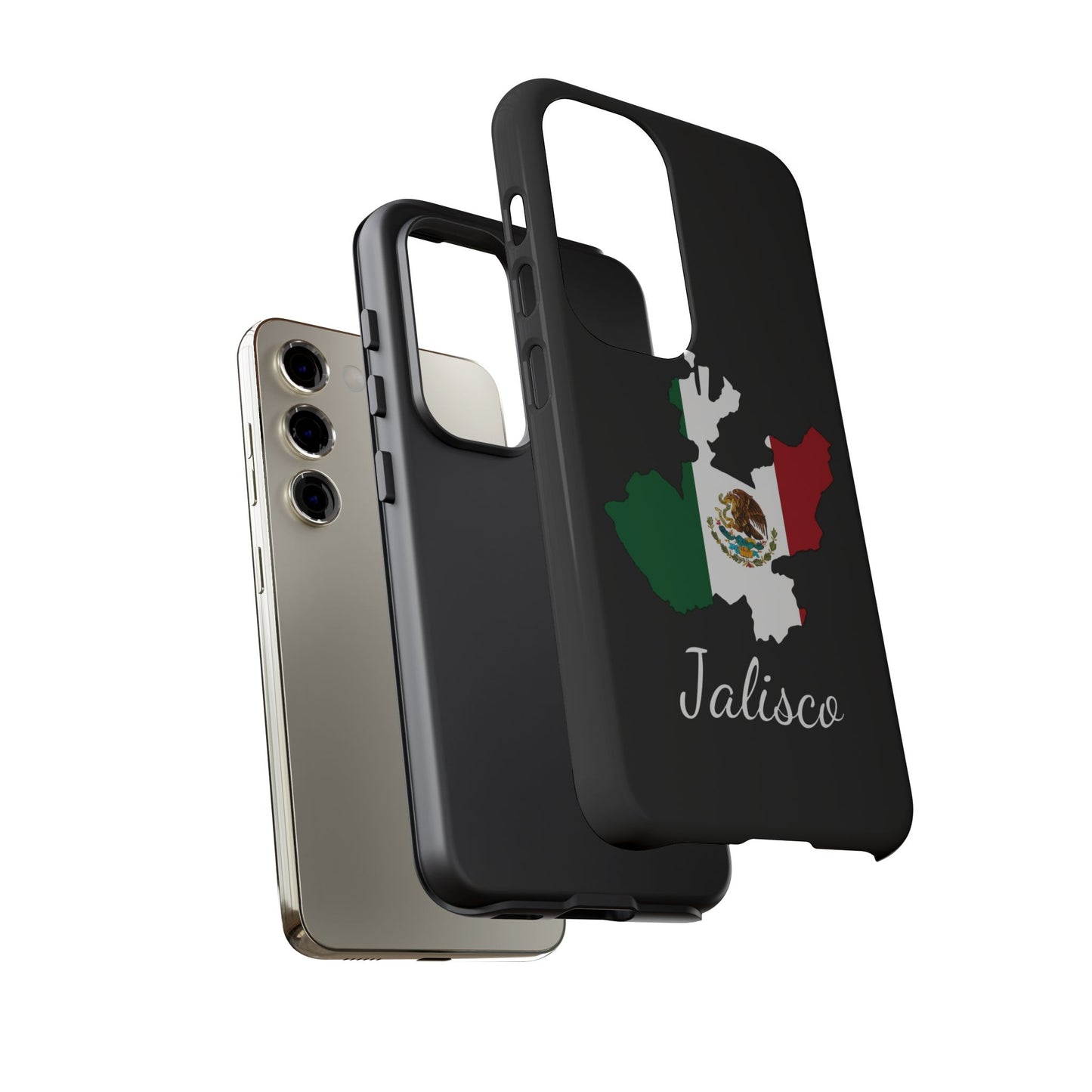 Jalisco Mexico Flag Map Phone Case | Mexican American Pride Tough Case for iPhone & Samsung