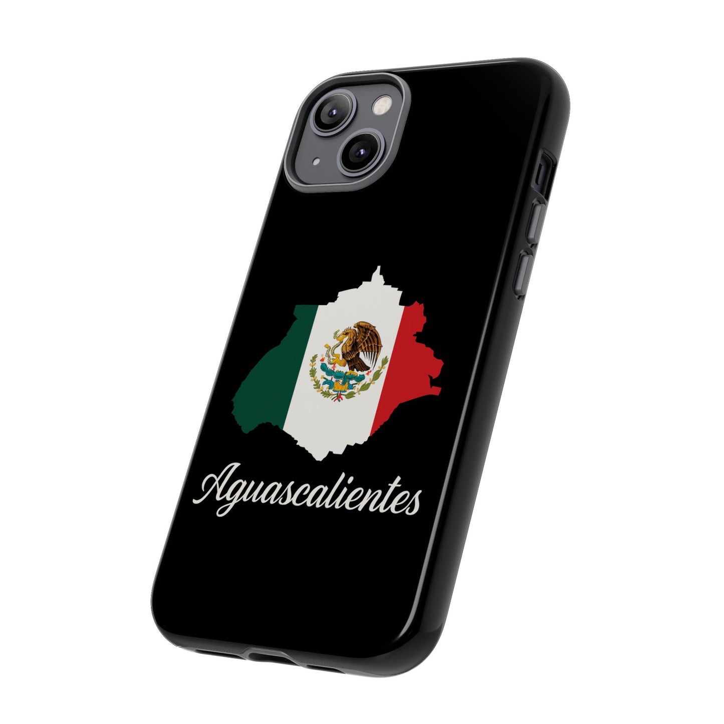 Aguascalientes Mexico Flag Map Phone Case | Mexican American Pride Tough Case for iPhone & Samsung