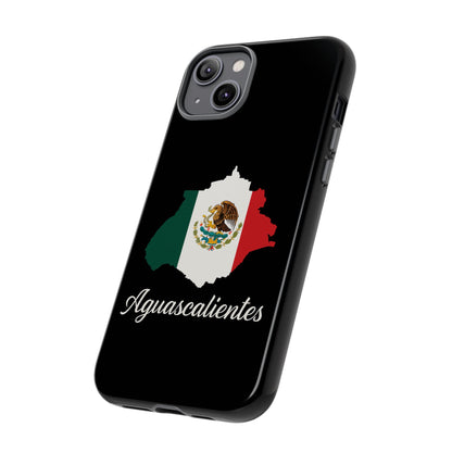 Aguascalientes Mexico Flag Map Phone Case | Mexican American Pride Tough Case for iPhone & Samsung