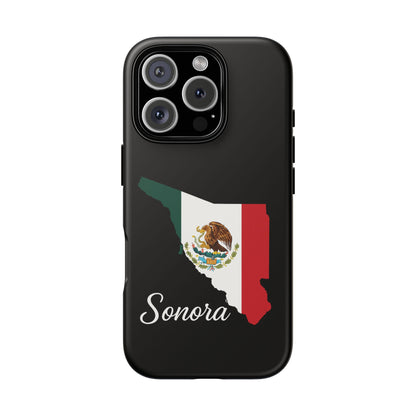 Sonora Mexico Flag Map Phone Case | Mexican American Pride Tough Case for iPhone & Samsung