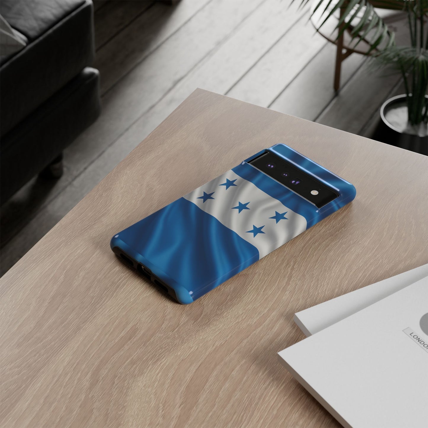 Honduras Flag Phone Case | Honduran Pride Blue & White Flag iPhone & Samsung Tough Protective Case