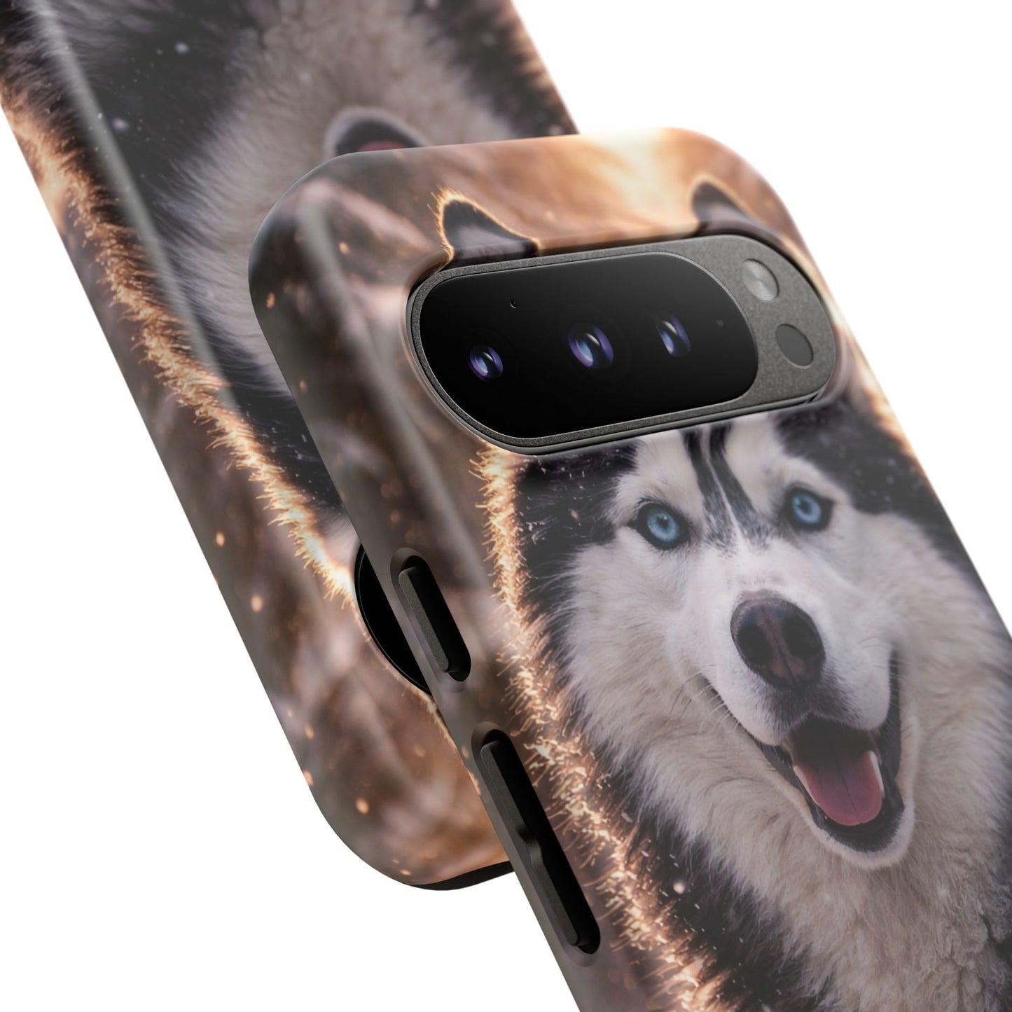 Siberian Husky Tough Phone Case | Blue Eyes Dog Cover Protective iPhone Case
