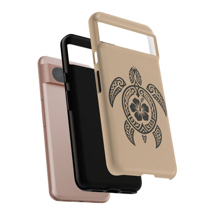 Polynesian Turtle Phone Case | Hawaiian Beach Tough Cover
