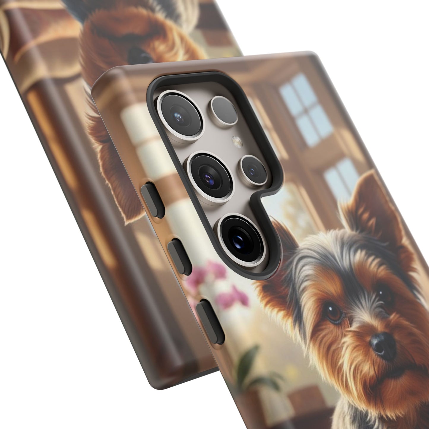 Yorkshire Terrier Phone Case – Cute Yorkie Puppy Tough Case (iPhone, Samsung, Pixel)