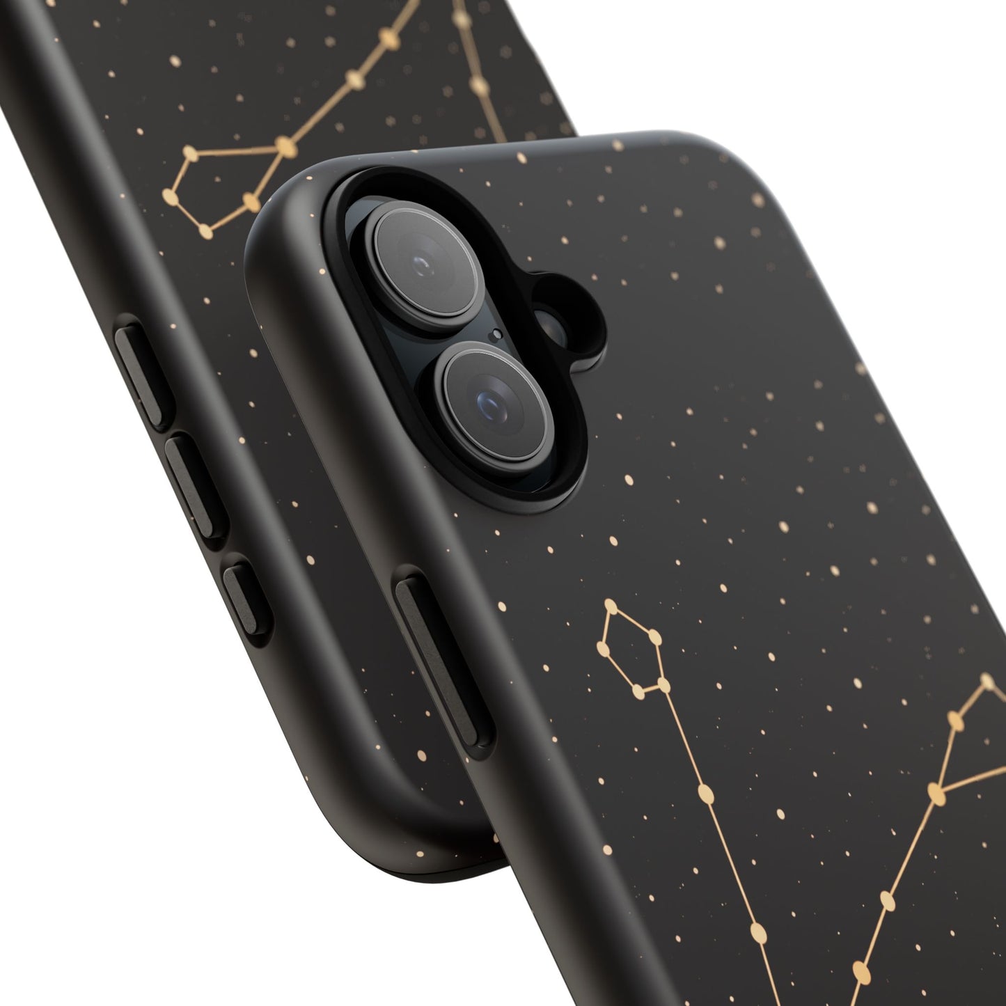Pisces Zodiac Constellation Phone Case – Luxe Gold Celestial Cover