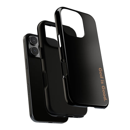 God Is Good Phone Case Minimal Aesthetic Christian Tough Cover