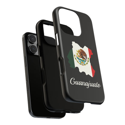 Guanajuato Mexico Flag Map Phone Case | Mexican American Pride Tough Case for iPhone & Samsung