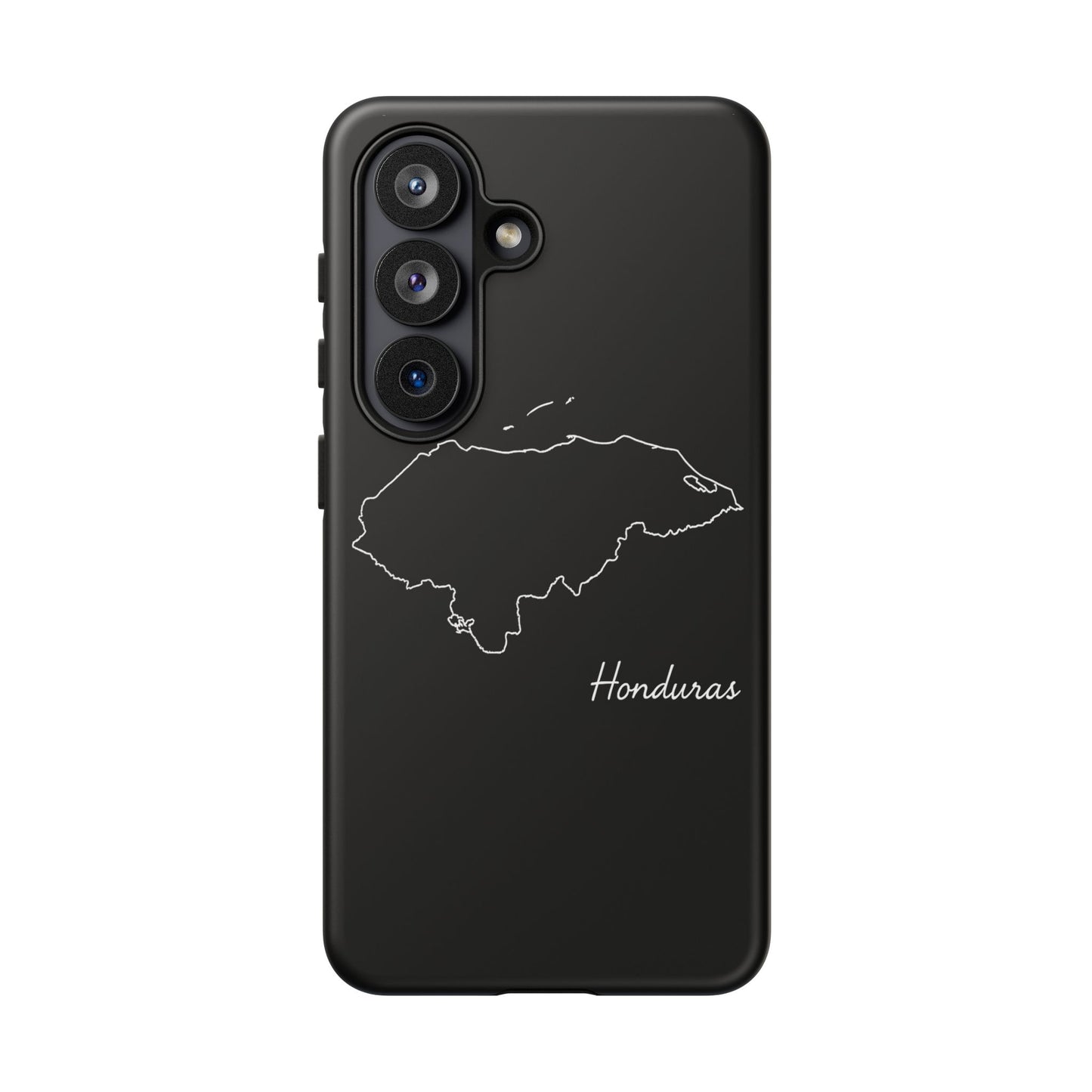 Honduras Outline Phone Case – Minimal Country Map Tough Case (iPhone, Samsung, Pixel)