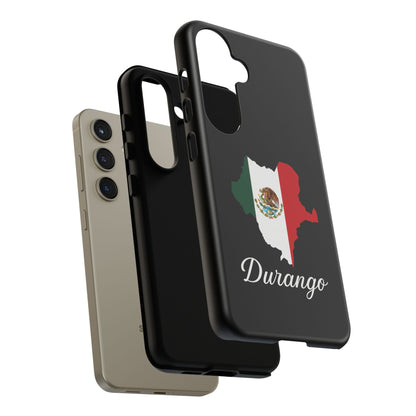 Durango Mexico Flag Map Phone Case | Mexican American Pride Tough Case for iPhone & Samsung