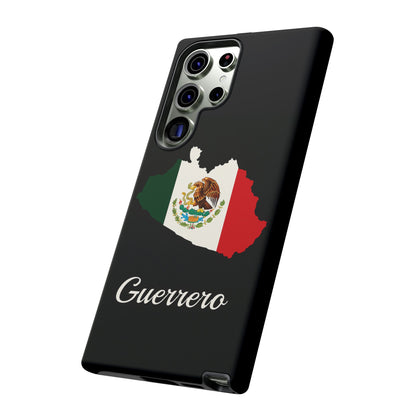 Guerrero Mexico Flag Map Phone Case | Mexican American Pride Tough Case for iPhone & Samsung