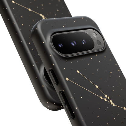 Taurus Zodiac Constellation Phone Case – Luxe Gold Celestial Cover