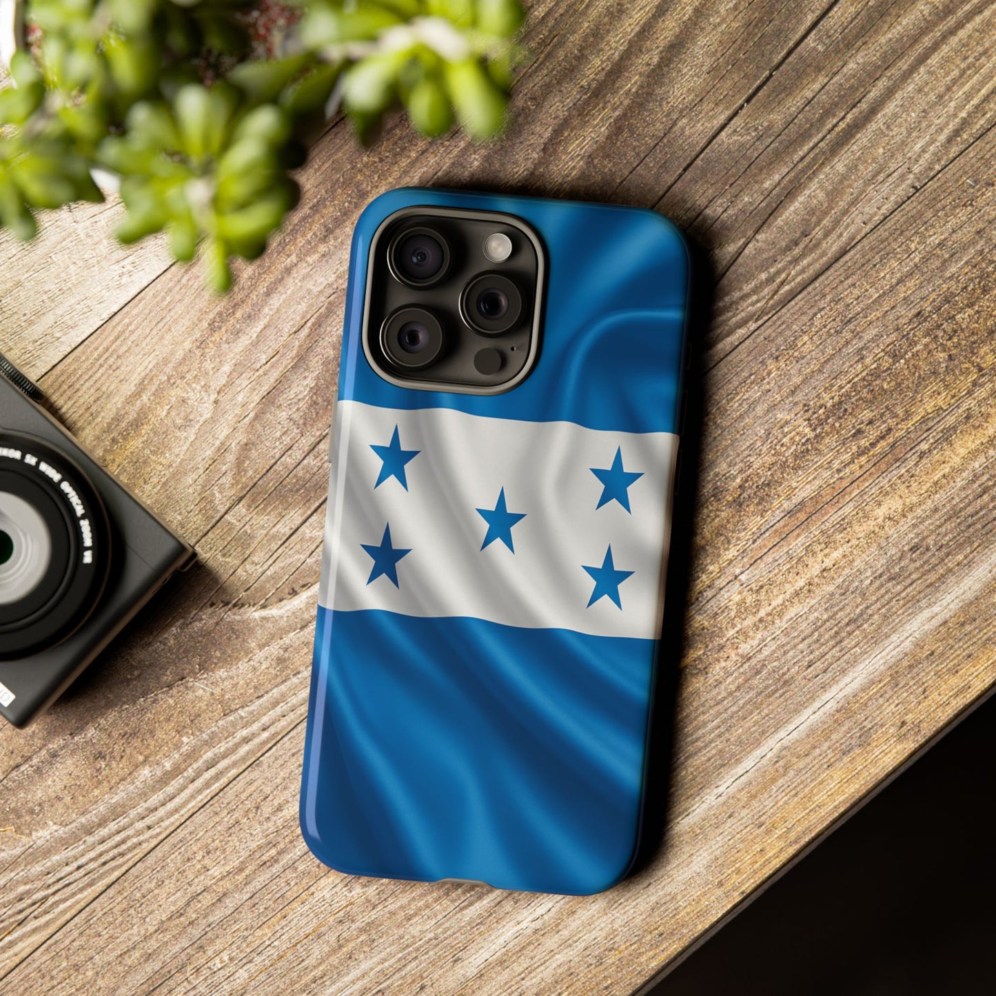 Honduras Flag Phone Case | Honduran Pride Blue & White Flag iPhone & Samsung Tough Protective Case