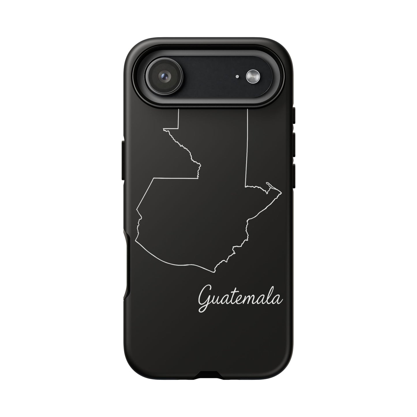 Guatemala Outline Phone Case – Minimal Country Map Tough Case (iPhone, Samsung, Pixel)