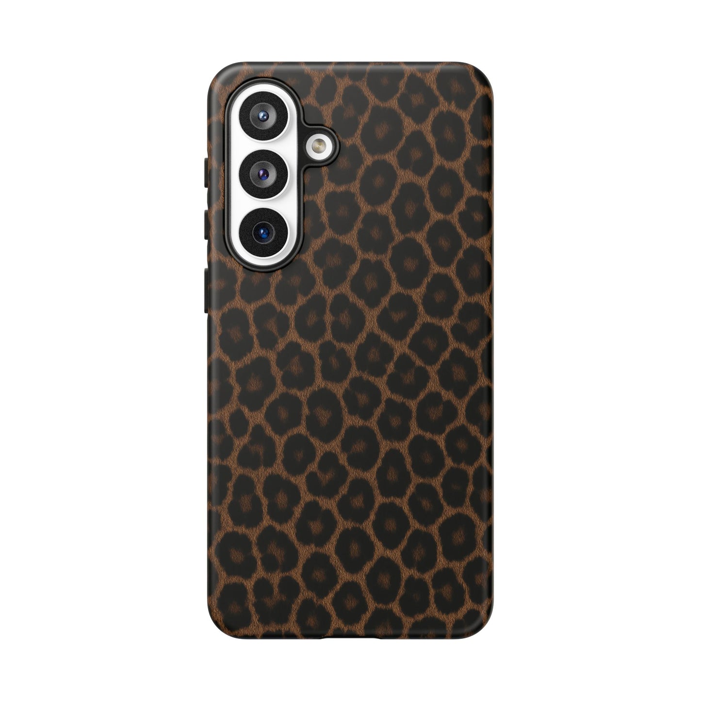 Brown Leopard Print Phone Case | Classic Animal Print Aesthetic Tough Protective Case