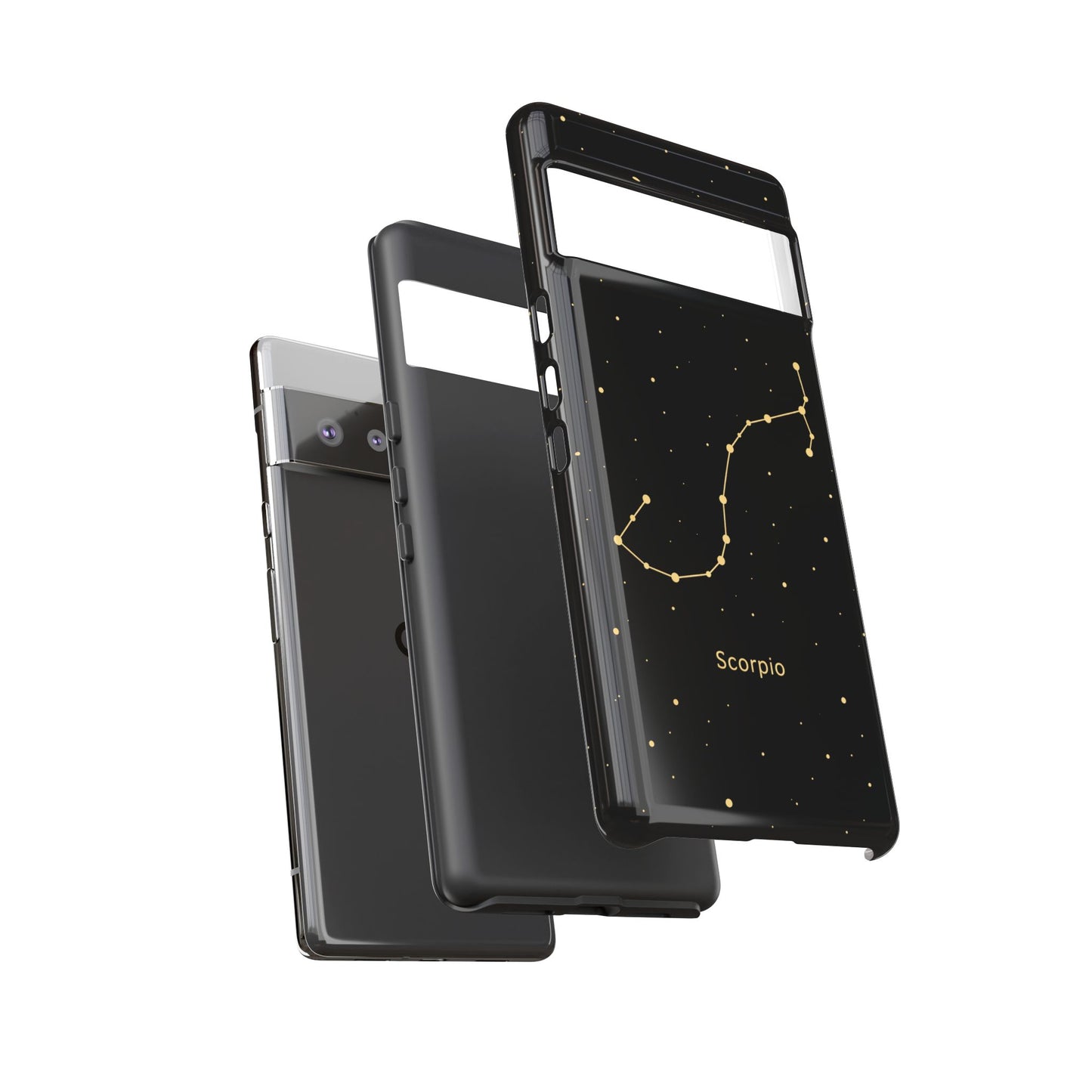 Scorpio Zodiac Constellation Phone Case – Luxe Gold Celestial Cover