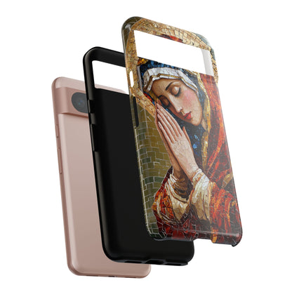 Virgin Mary Phone Case, Catholic Phone Case, Christian Aesthetic Case, Religious iPhone Case, Saint Art Case, Faith Gift