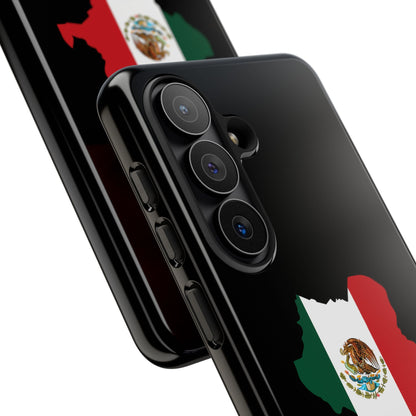Durango Mexico Flag Map Phone Case | Mexican American Pride Tough Case for iPhone & Samsung