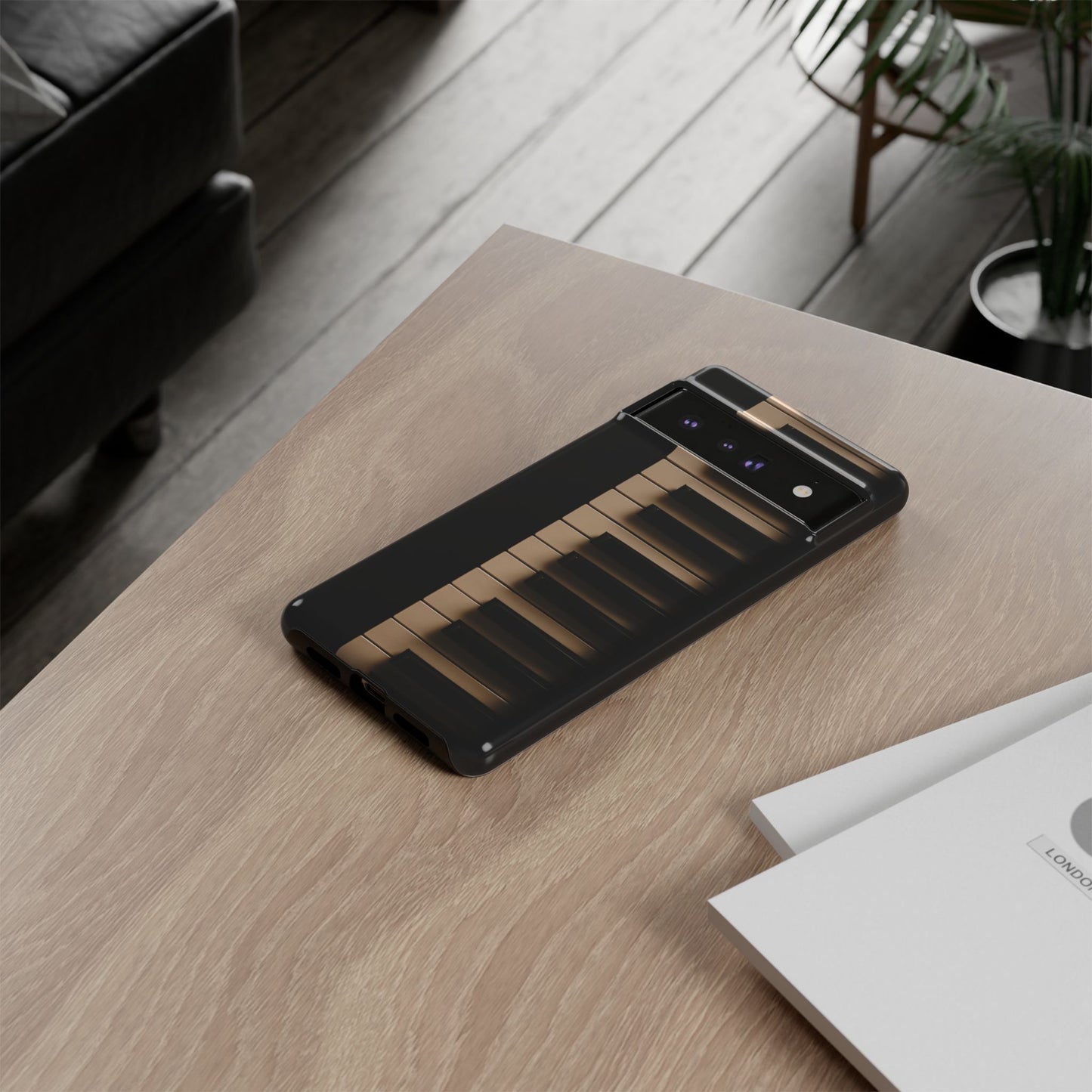 Piano Phone Case – Piano Keyboard Tough Case for Musicians (iPhone, Samsung, Pixel)
