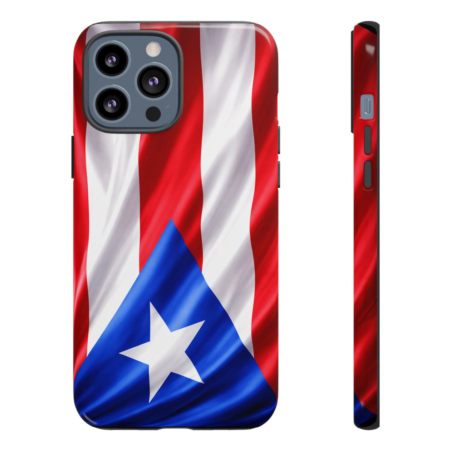 Puerto Rico Flag Phone Case | Boricua Pride Tough Case | Puerto Rican Flag Protective Cover for iPhone & Samsung