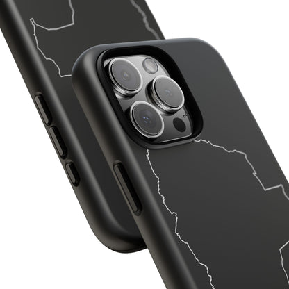 Bolivia Outline Phone Case – Minimal Country Map Tough Cover