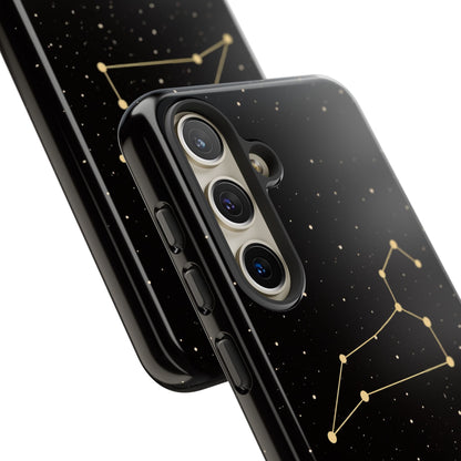 Leo Zodiac Constellation Phone Case – Luxe Gold Celestial Cover