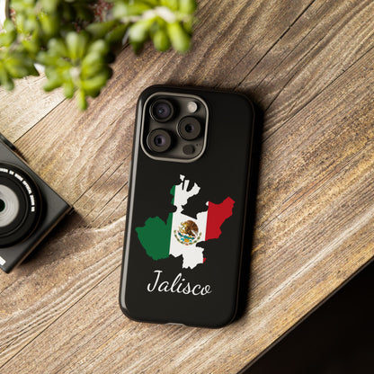 Jalisco Mexico Flag Map Phone Case | Mexican American Pride Tough Case for iPhone & Samsung