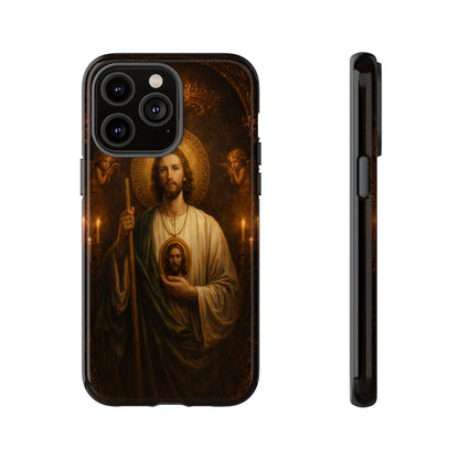 San Judas Phone Case Saint Jude Catholic Saint Religious Art Portrait Tough