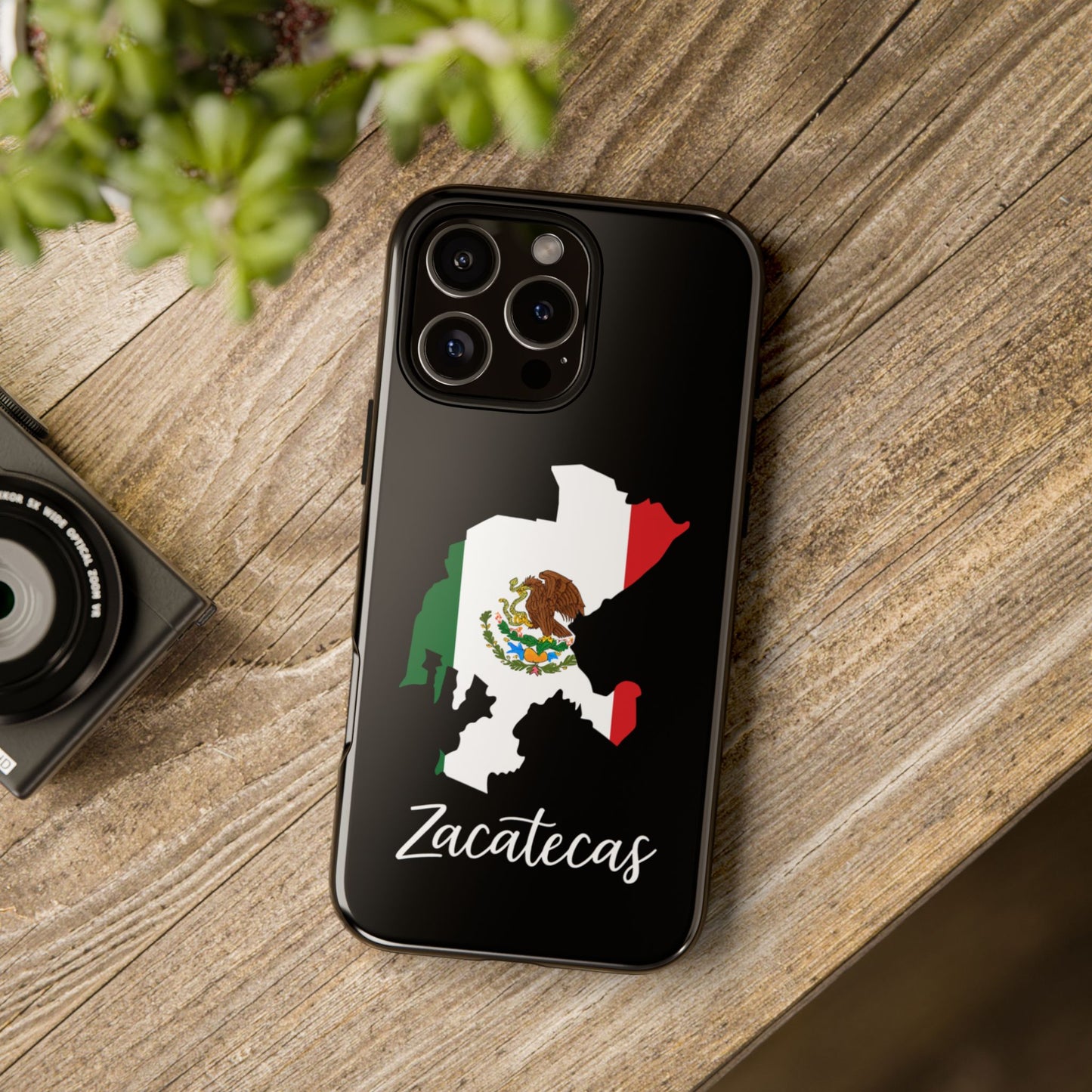 Zacatecas Mexico Flag Map Phone Case | Mexican American Pride Tough Case for iPhone & Samsung