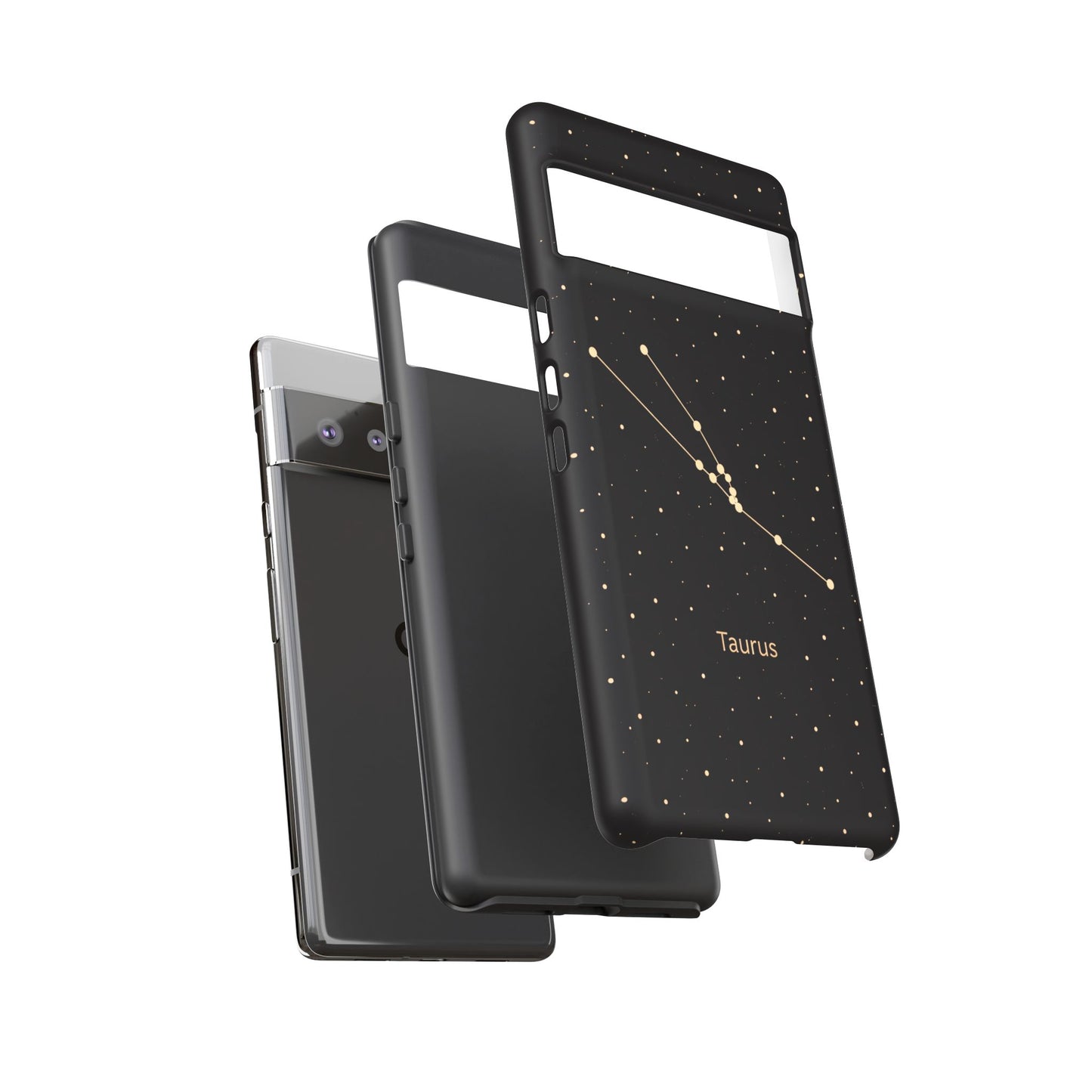 Taurus Zodiac Constellation Phone Case – Luxe Gold Celestial Cover