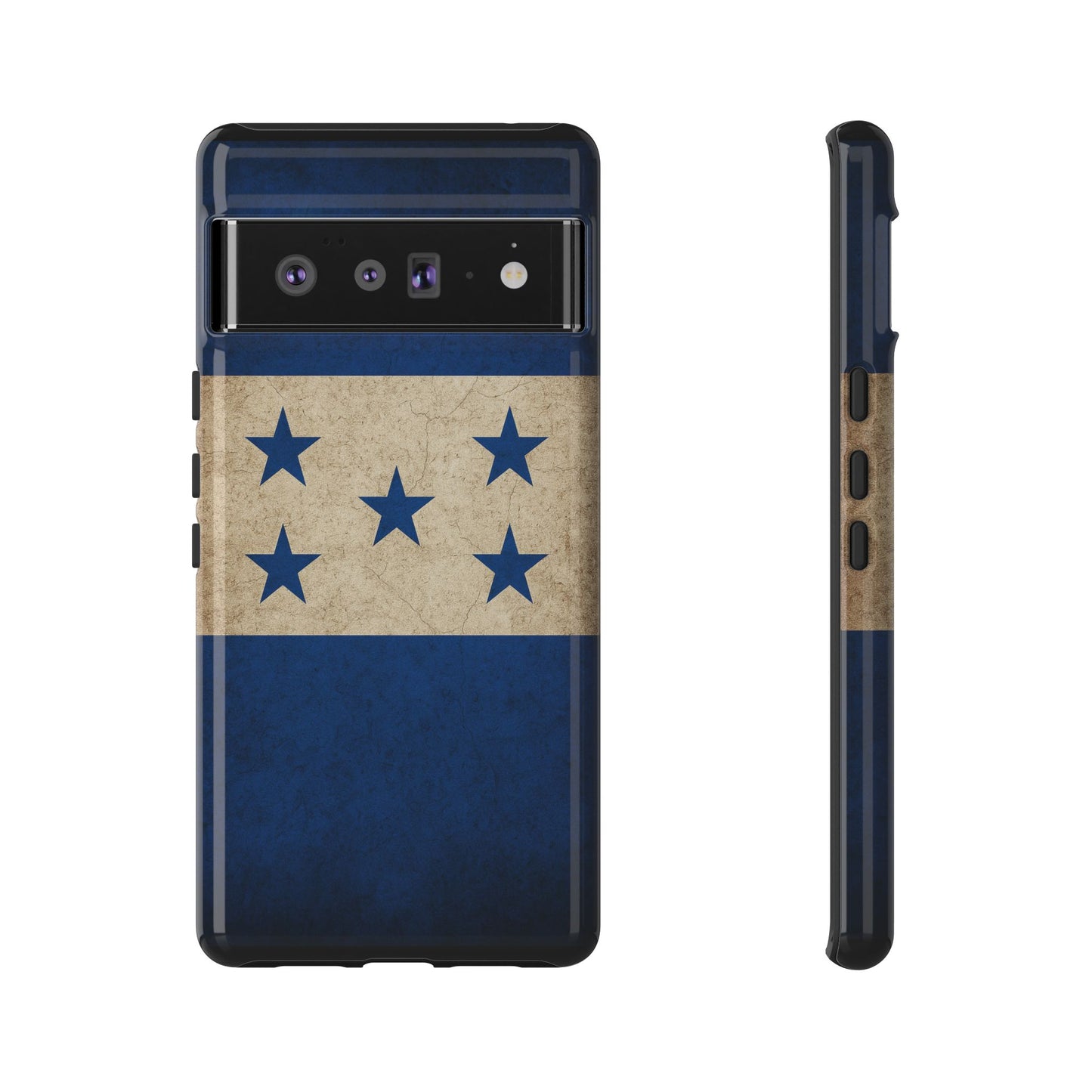 Honduras Flag Phone Case | Vintage Honduran Flag iPhone & Samsung Tough Protective Case