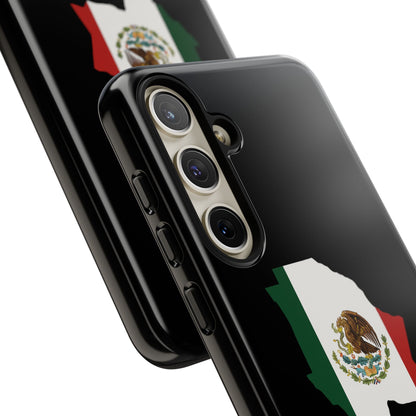 Chihuahua Mexico Flag Map Phone Case | Mexican American Pride Tough Case for iPhone & Samsung
