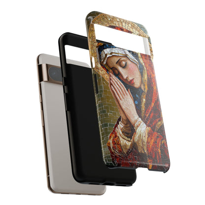 Virgin Mary Phone Case, Catholic Phone Case, Christian Aesthetic Case, Religious iPhone Case, Saint Art Case, Faith Gift