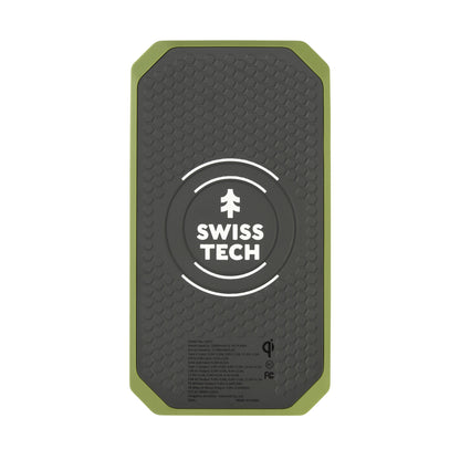 (4 Pack)  Wireless Power Bank, 20000 Mah, Built-In Flashlight, Charging Pad, IP54 Weatherproof, Travel Ready