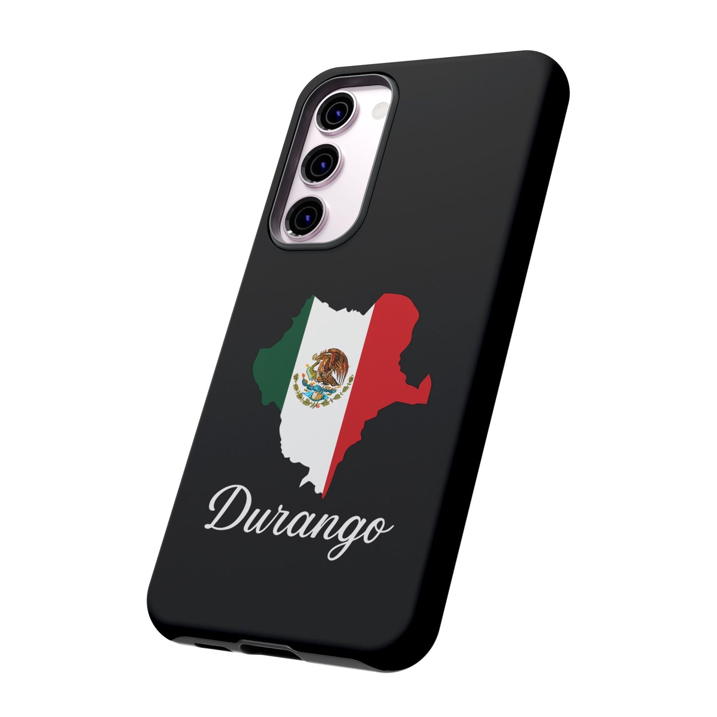 Durango Mexico Flag Map Phone Case | Mexican American Pride Tough Case for iPhone & Samsung