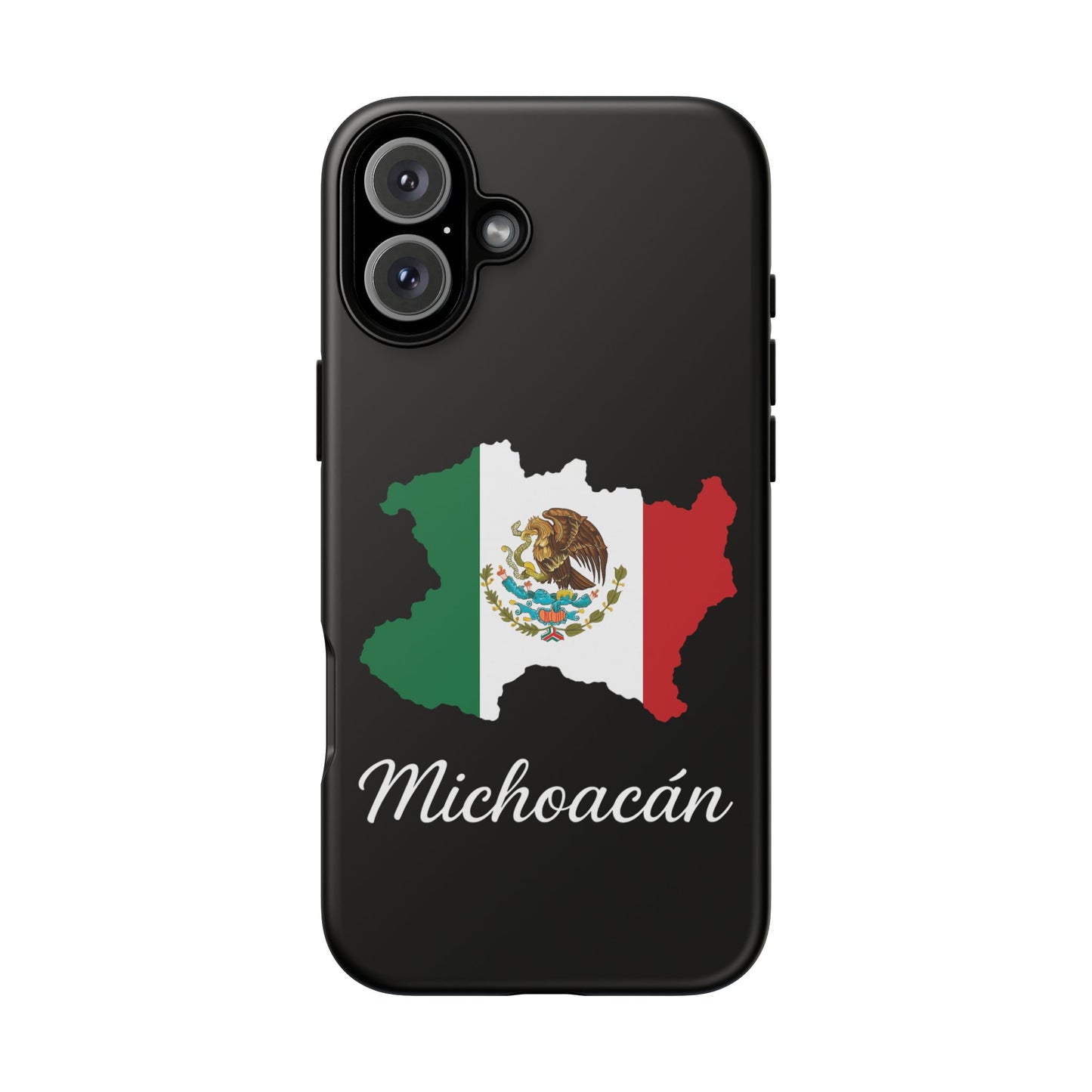 Michoacán Mexico Flag Map Phone Case | Mexican American Pride Tough Case for iPhone & Samsung