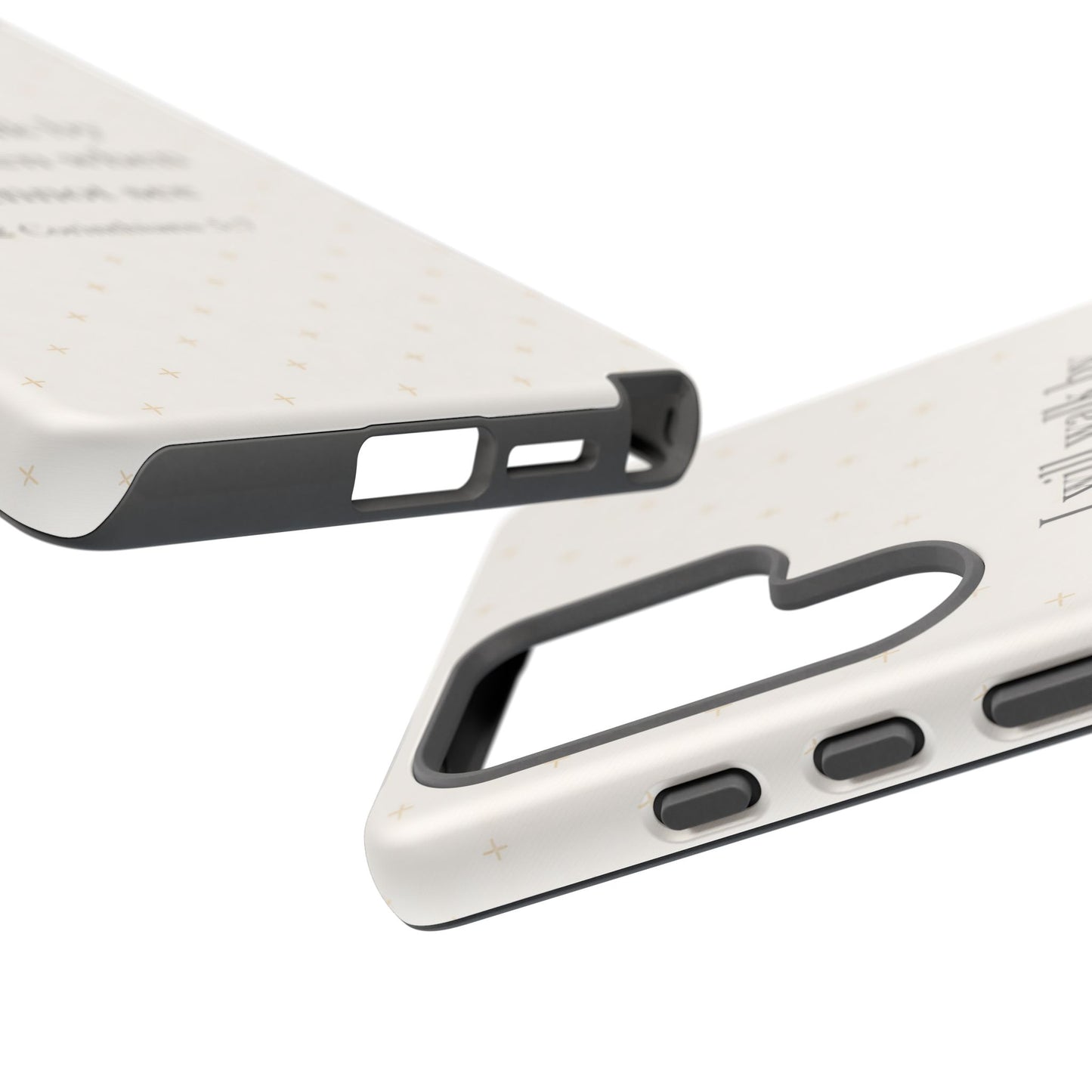 Walk by Faith Phone Case 2 Corinthians 5:7 Christian Bible Cover